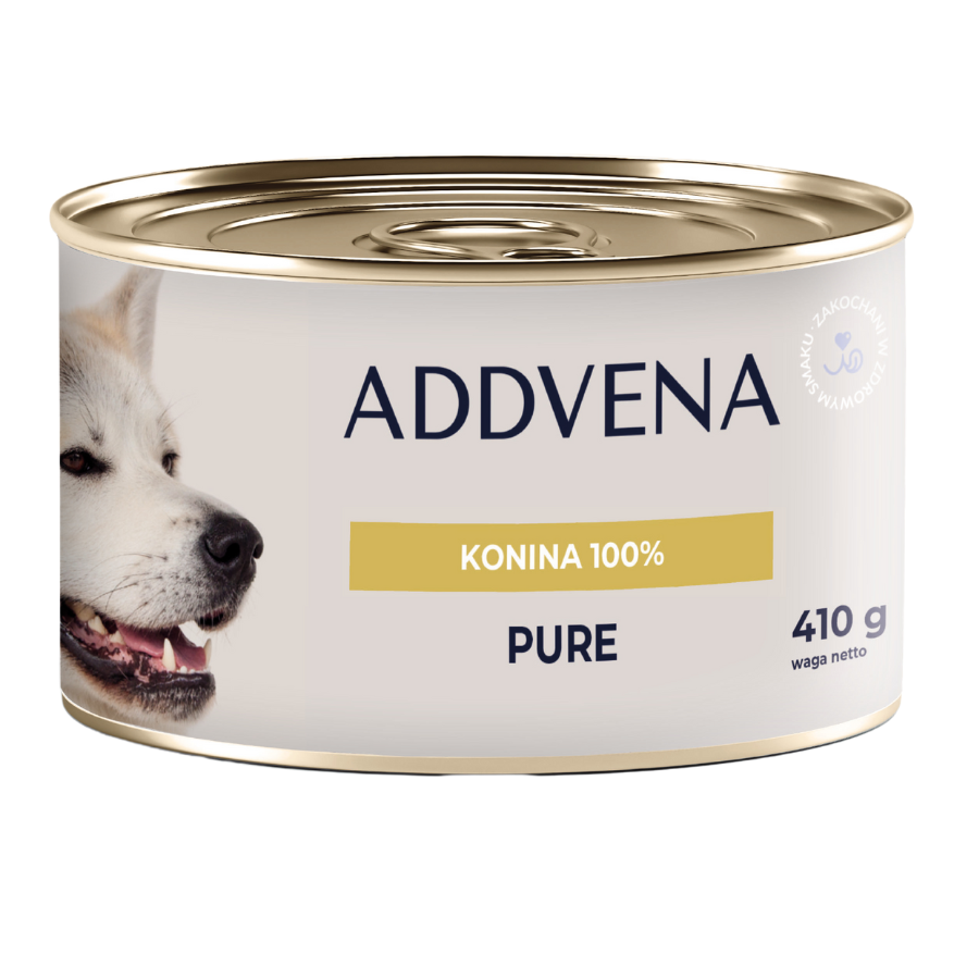 PURE Konina 100% karma mokra dla psów 410g