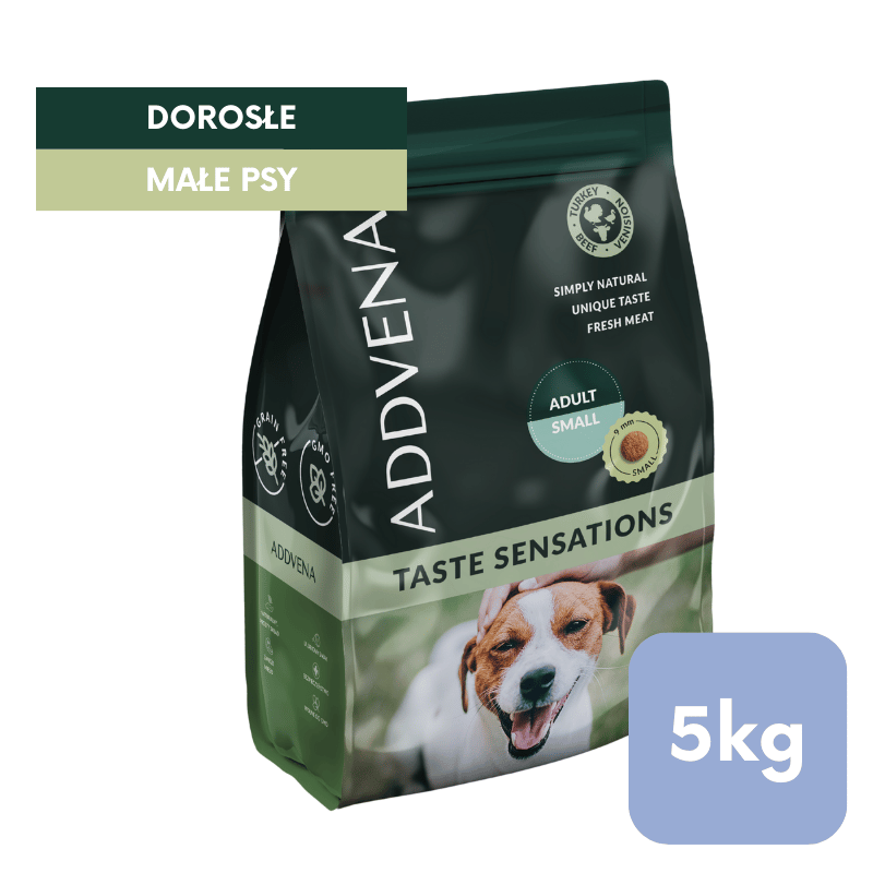 TASTE SENSATIONS dla dorosłych psów małych ras 5kg