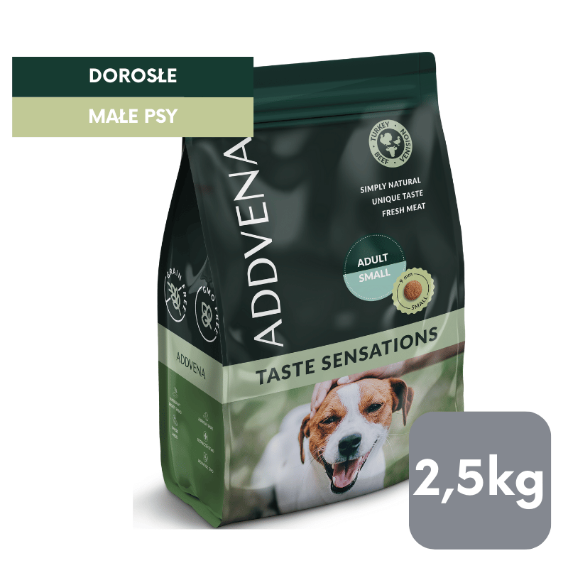 TASTE SENSATIONS dla dorosłych psów małych ras 2,5kg