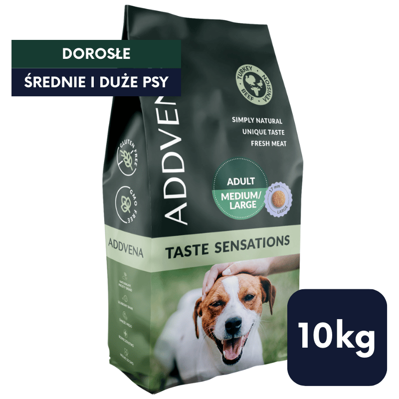 TASTE SENSATIONS dla dorosłych psów średnich i dużych ras 10kg