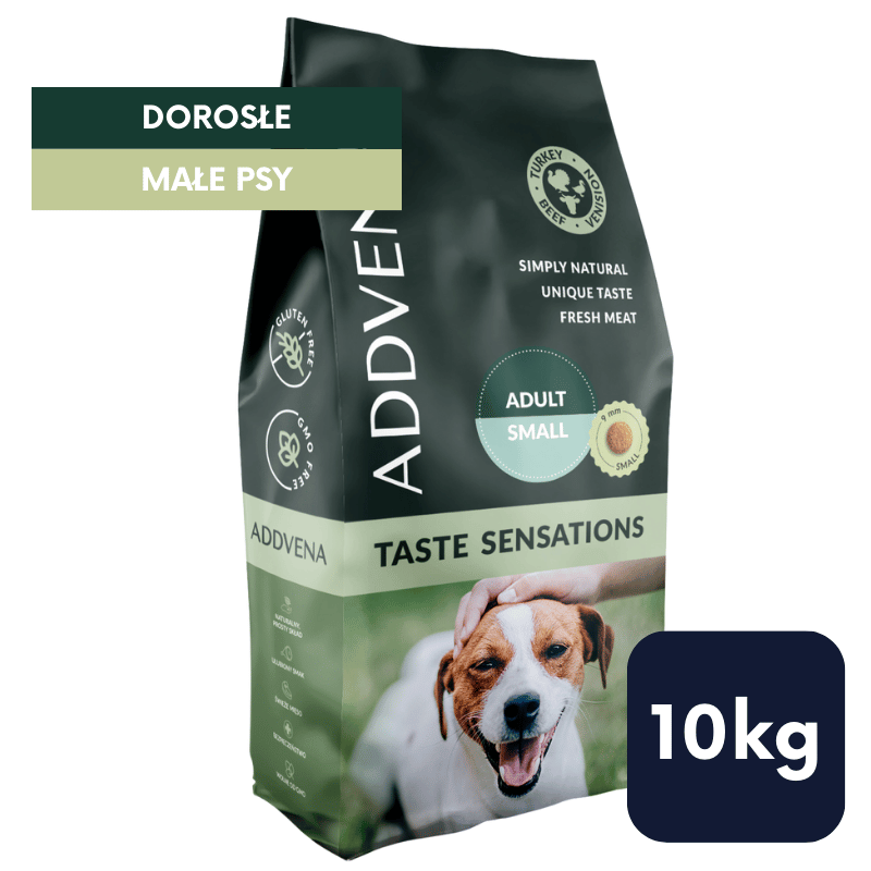 TASTE SENSATIONS dla dorosłych psów małych ras 10kg