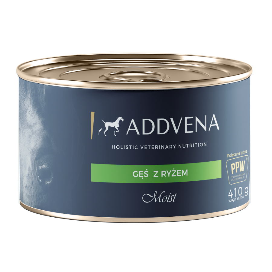 Moist Gęś z ryżem karma mokra dla psów 410g