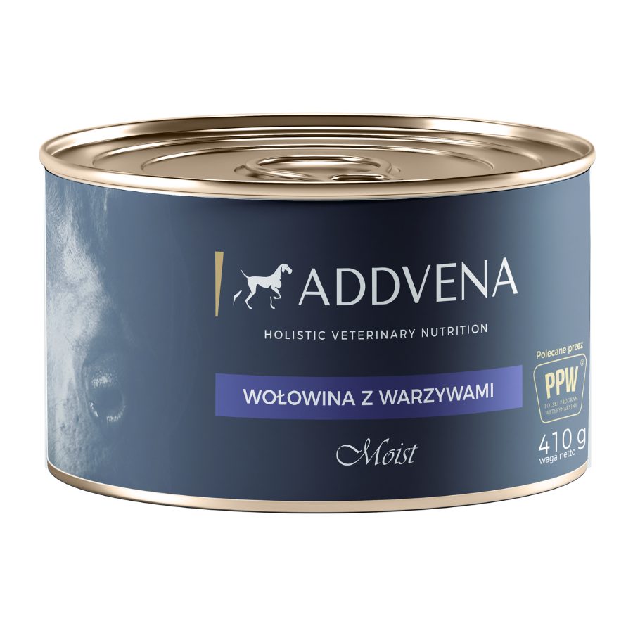 Moist Wołowina z warzywami karma mokra dla psów 410g