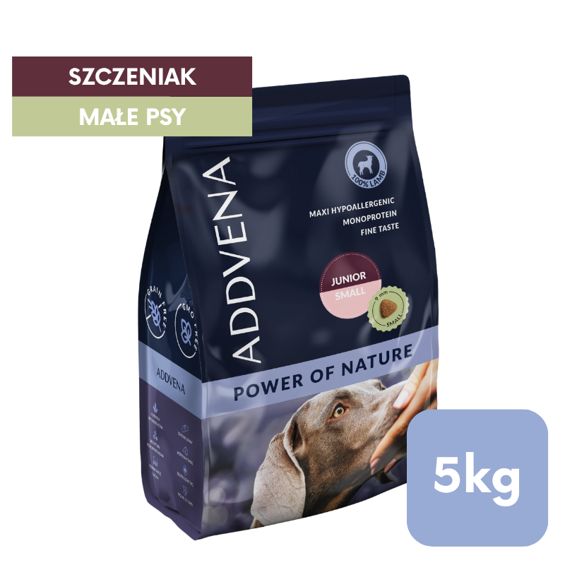 POWER OF NATURE dla szczeniąt małych ras 5kg
